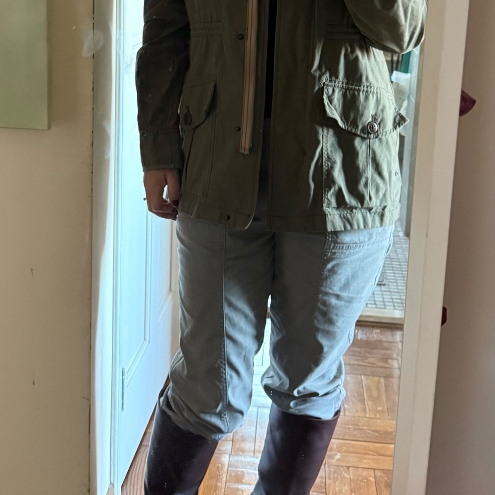 Spring Green Light Jacket With Removable Liner - image 2